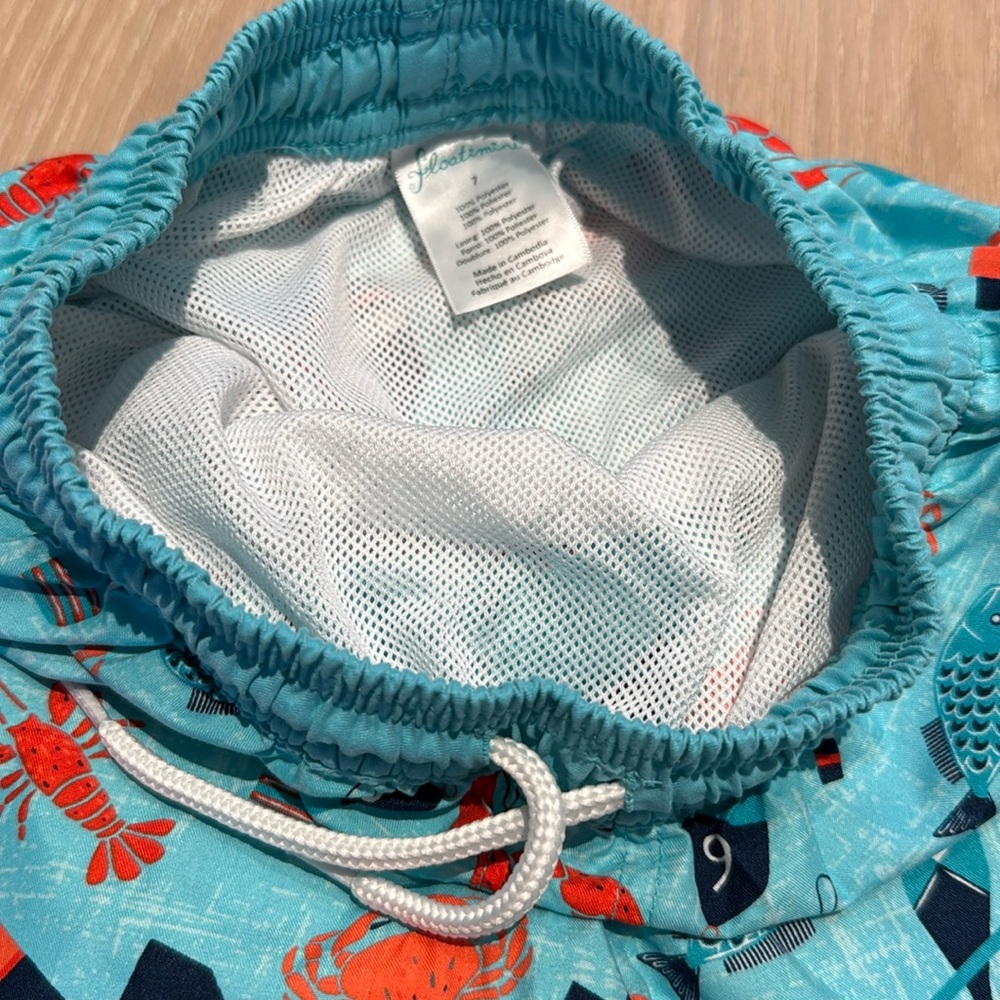 Floatimini boys swim trunks/shorts Size 7 - Picture 4 of 9